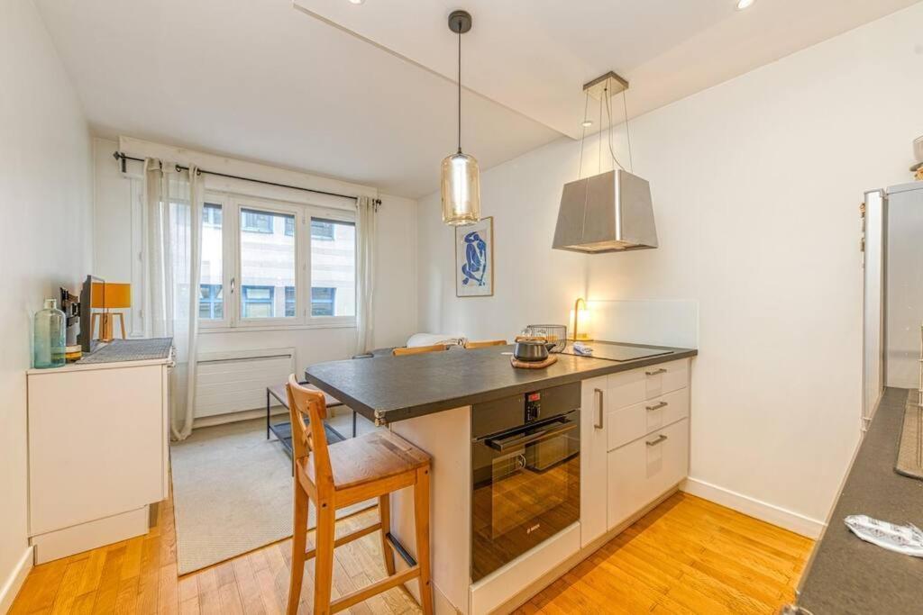 Centre Grenoble, Charmant, Avec Une Chambre Bagian luar foto