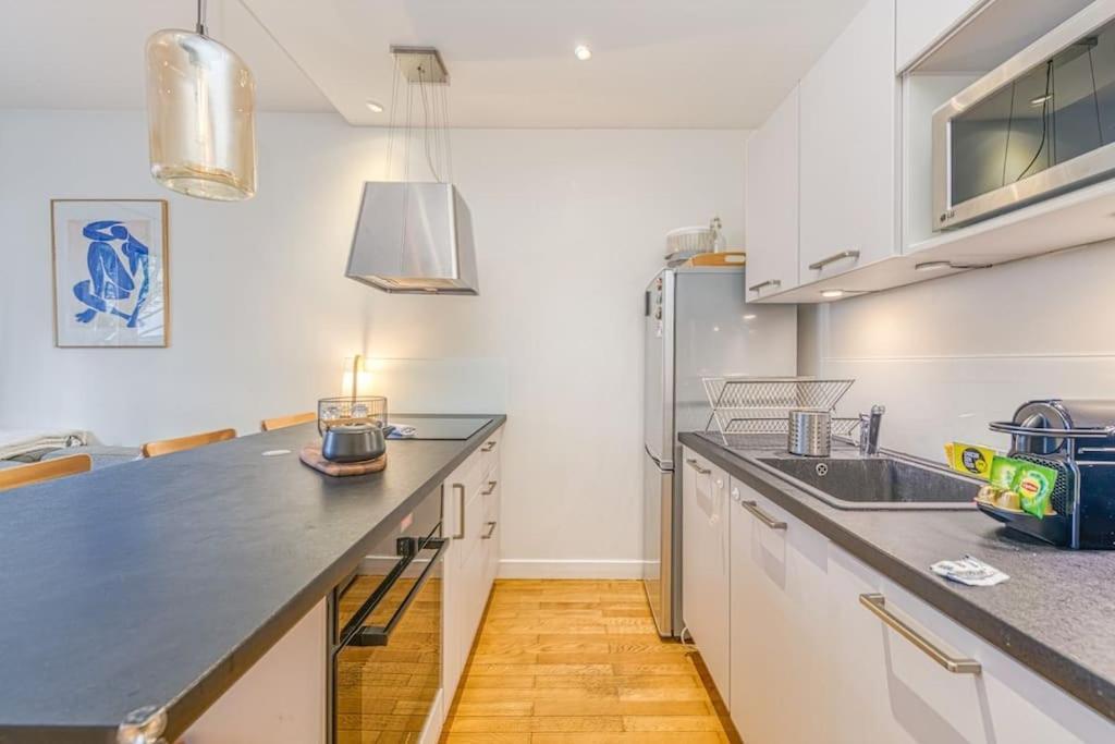 Centre Grenoble, Charmant, Avec Une Chambre Bagian luar foto